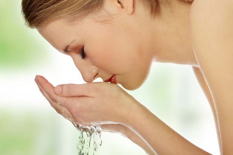 Beauty Washing Your Face