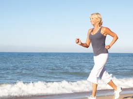 Moderate Exercise Leads to Lower HRT Risks