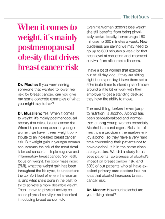 The Hot Years Magazine, the #1 Menopause Magaine